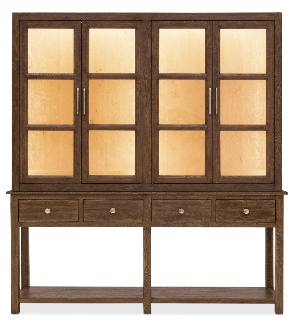 Driftwood Display Sideboard Straight 2