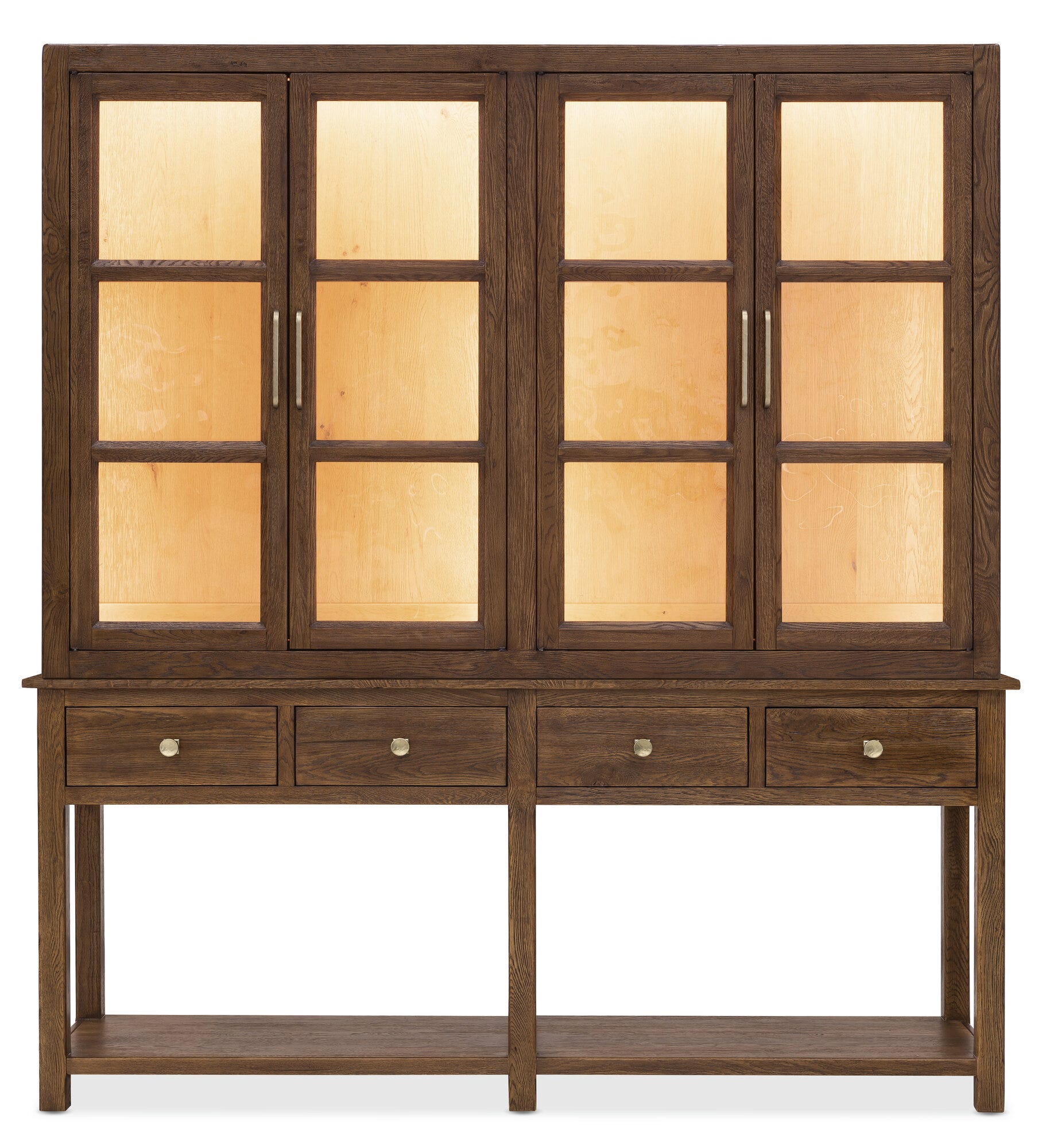 Driftwood Display Sideboard Straight 2