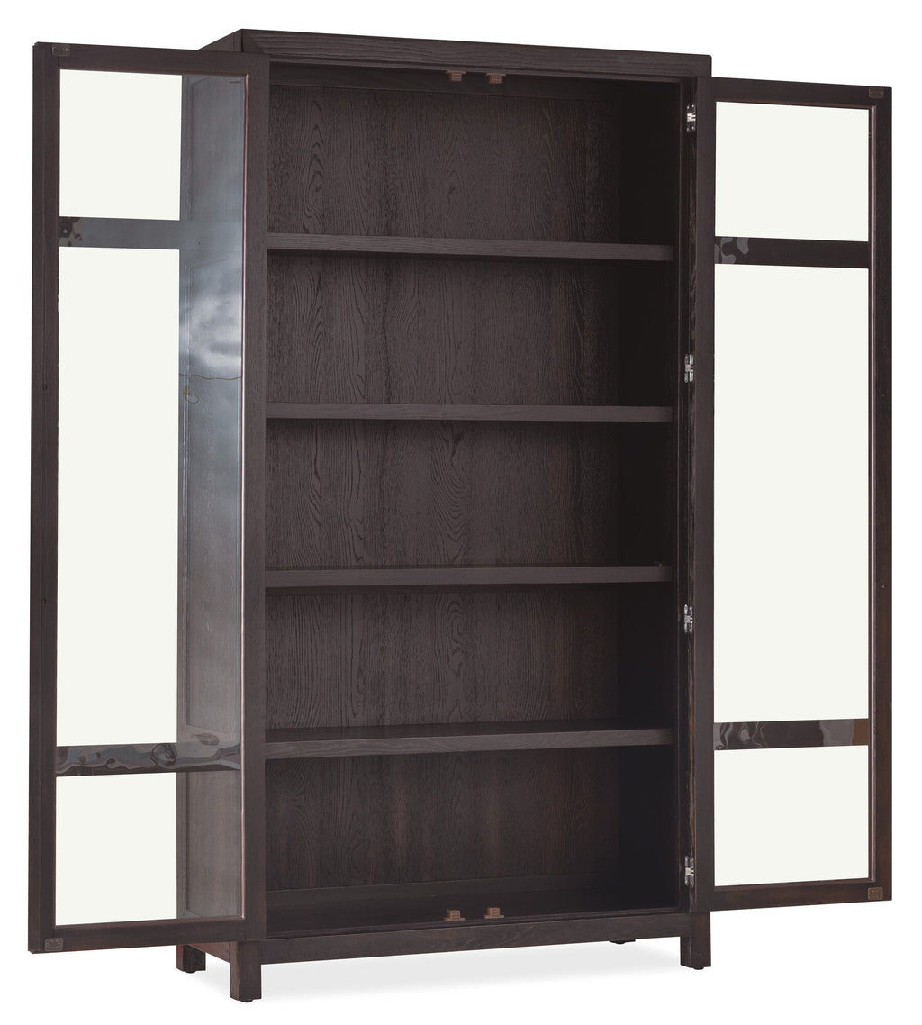 Driftwood Display Cabinet Open Silo Image 2