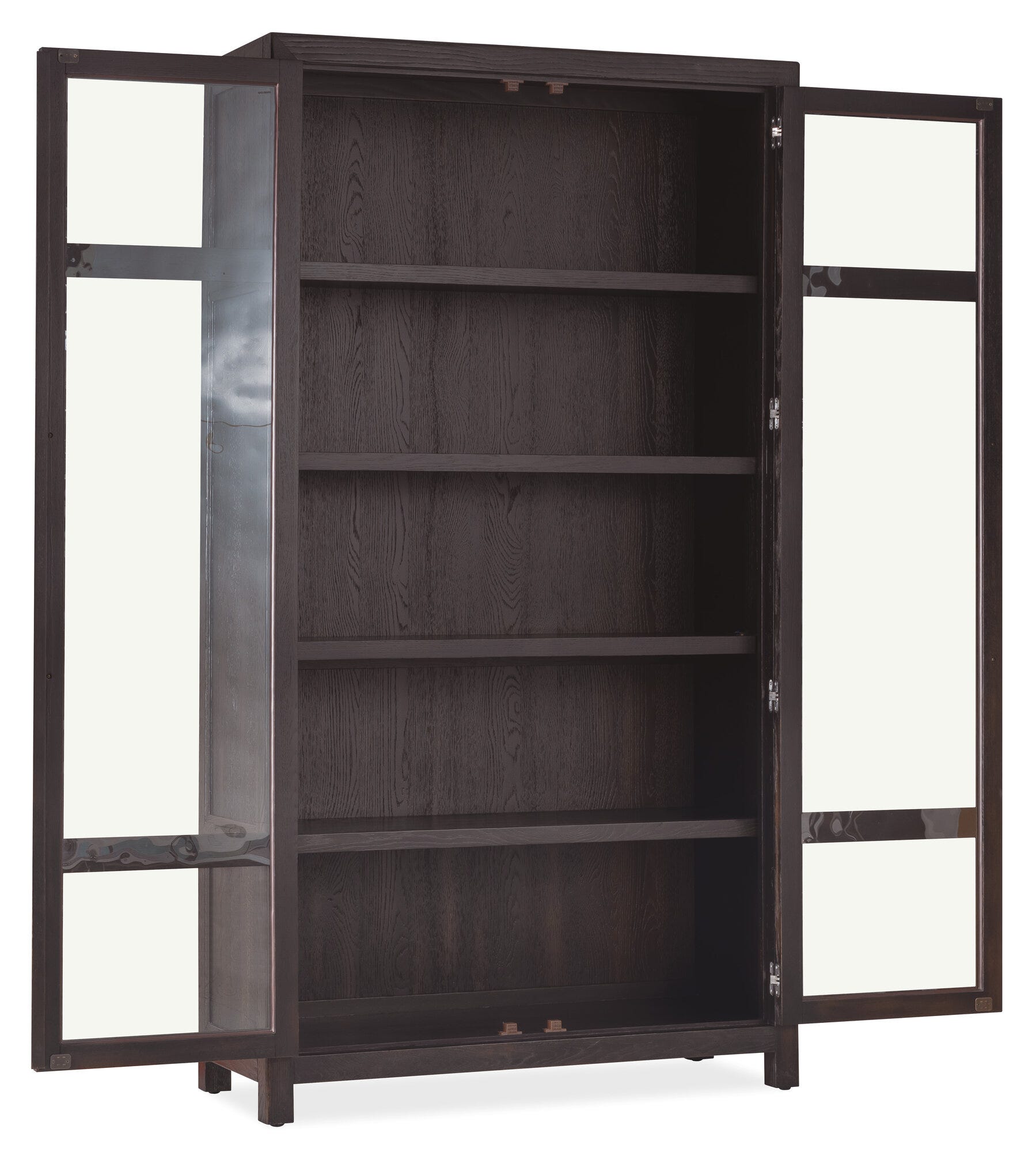 Driftwood Display Cabinet Open Silo Image 2