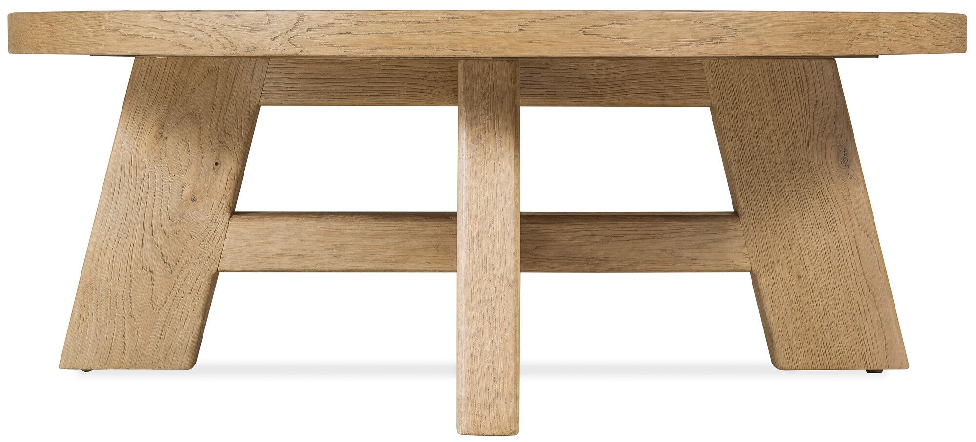 Driftwood Round Cocktail Table Side Silo Image