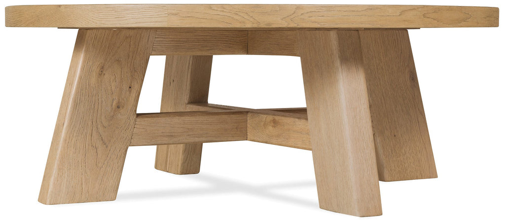 Driftwood Round Cocktail Table Silo Image