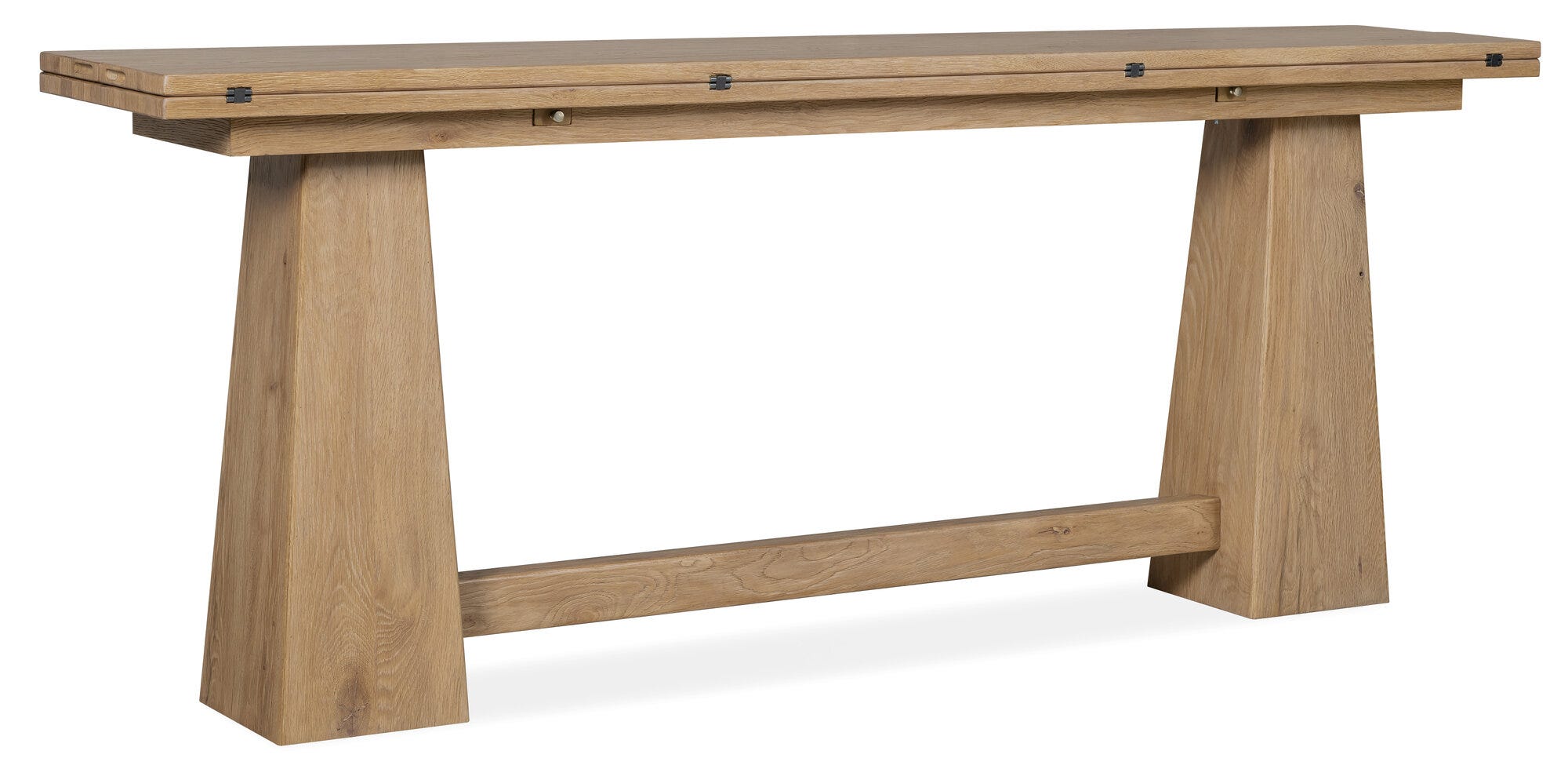Driftwood Flip-Top Console Table Silo Image 1