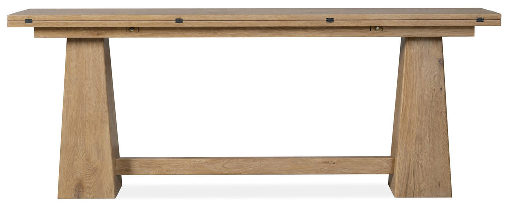 Driftwood Flip-Top Console Table Silo Image 4