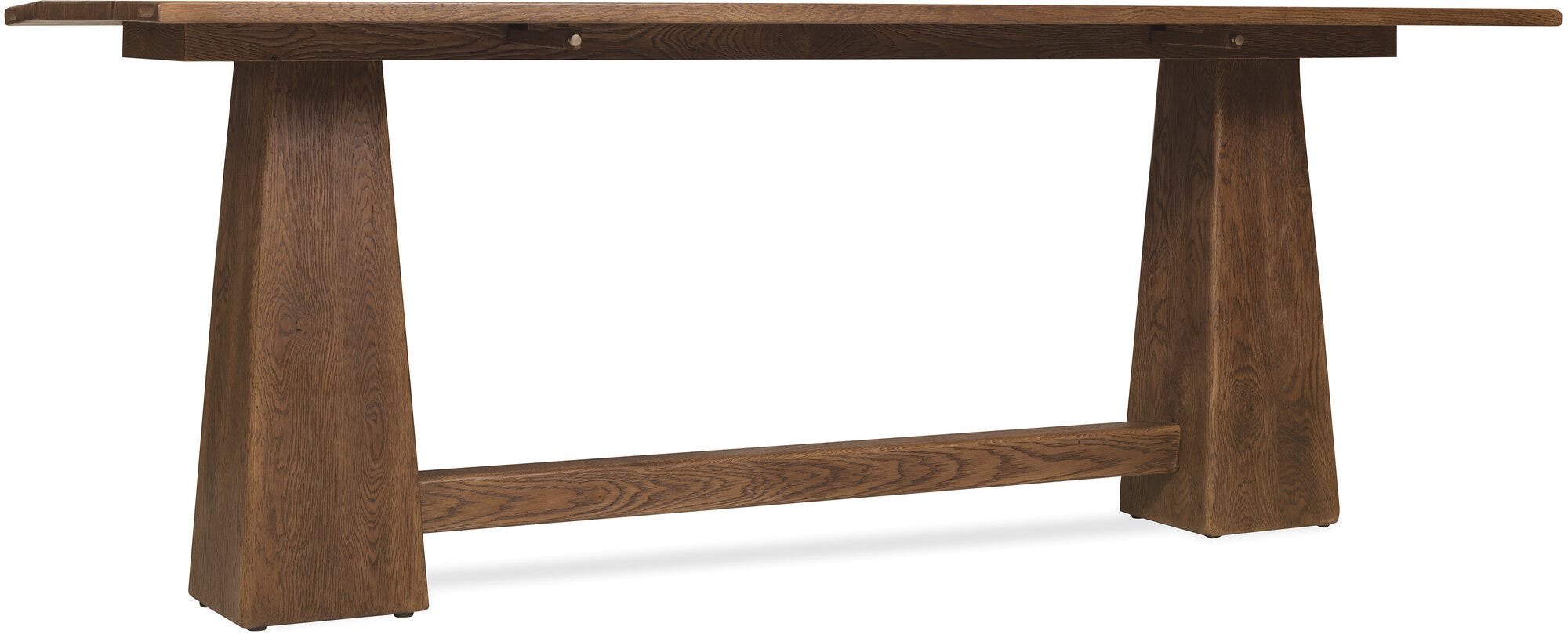 Driftwood Flip-Top Console Table Open Silo Image
