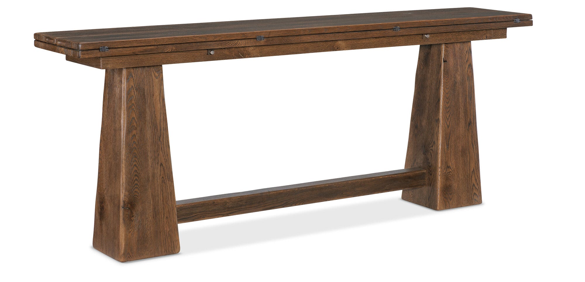 Driftwood Flip-Top Console Table Silo Image 1