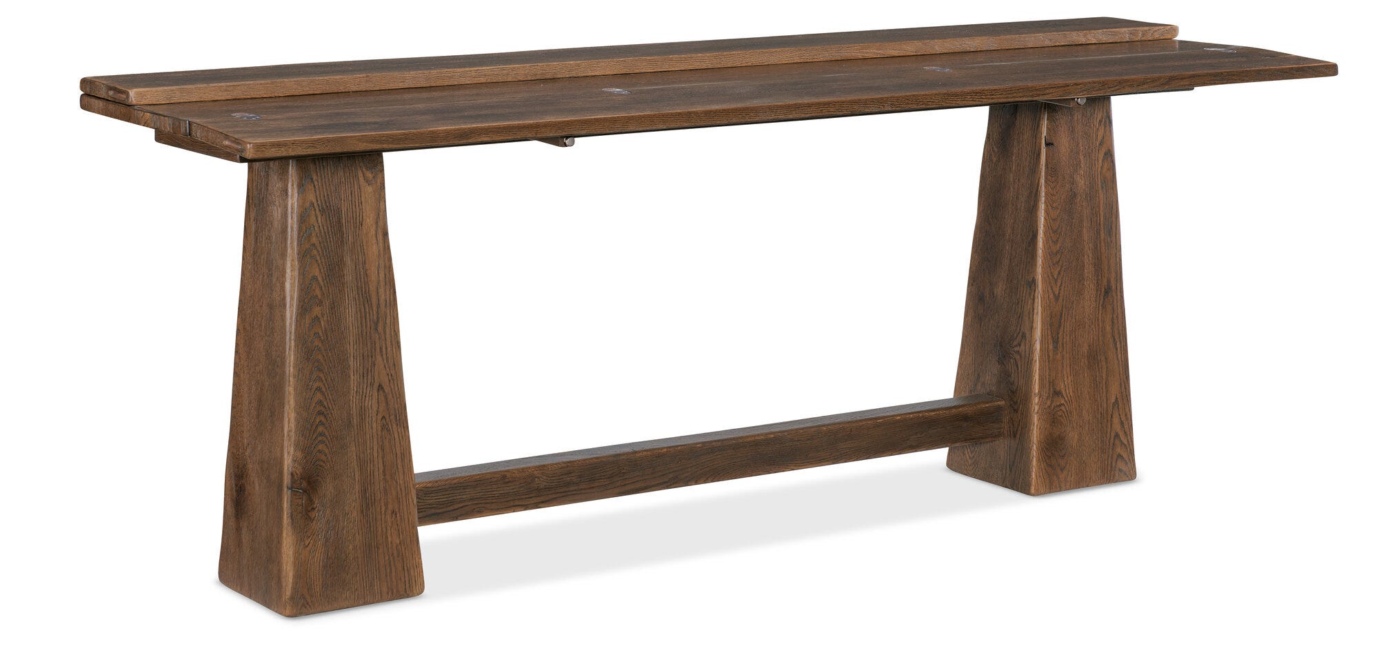 Driftwood Flip-Top Console Table Silo Image 4