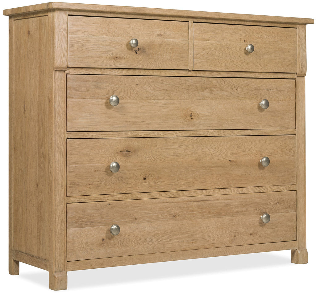 Driftwood Five-Drawer Chest - Silo Image 1