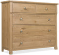 Driftwood Five-Drawer Chest - Silo Image 1
