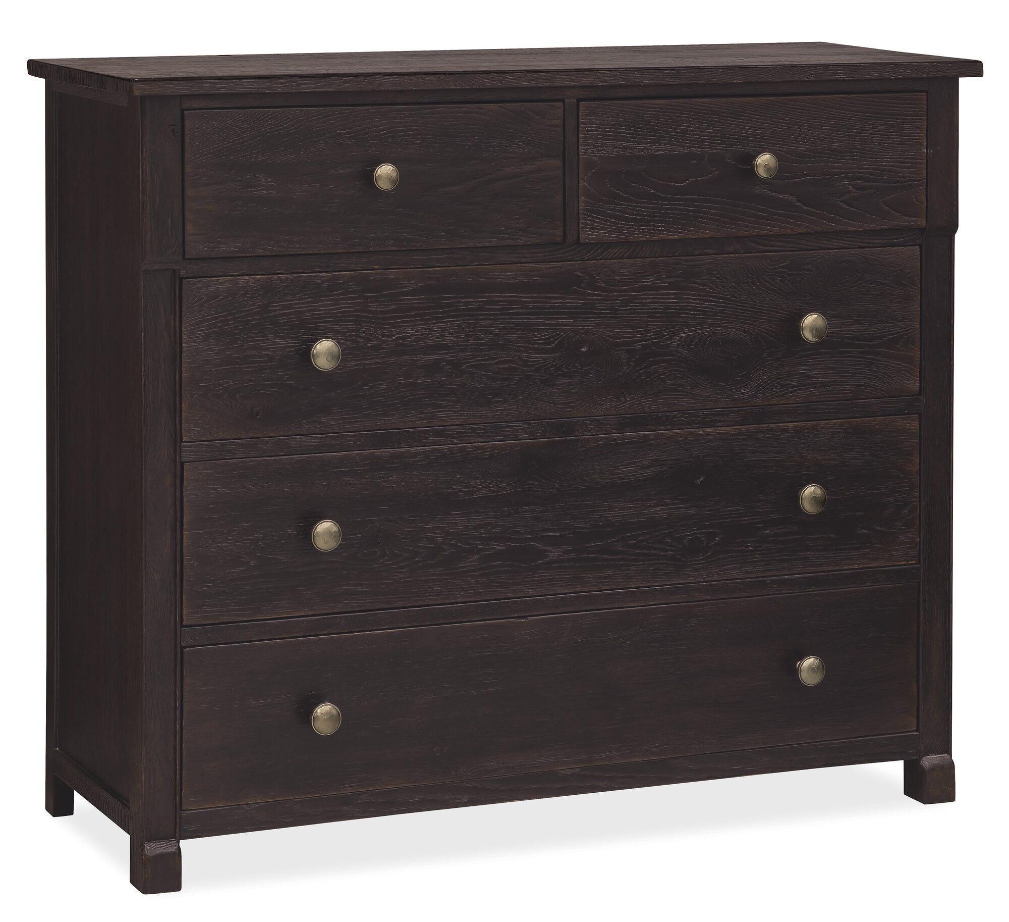 Driftwood Five-Drawer Chest - Silo Image 1