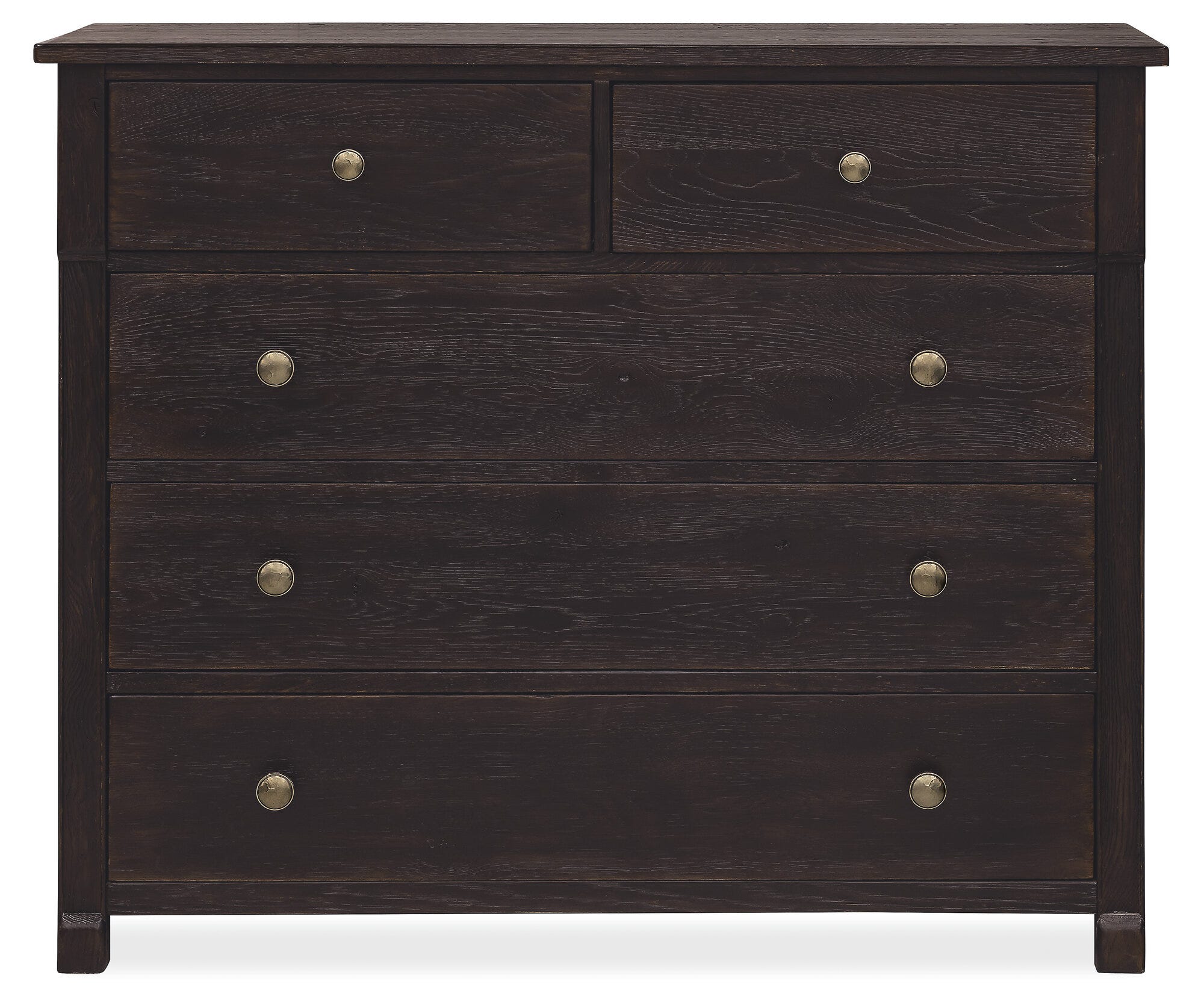 Driftwood Five-Drawer Chest - Silo Image 3