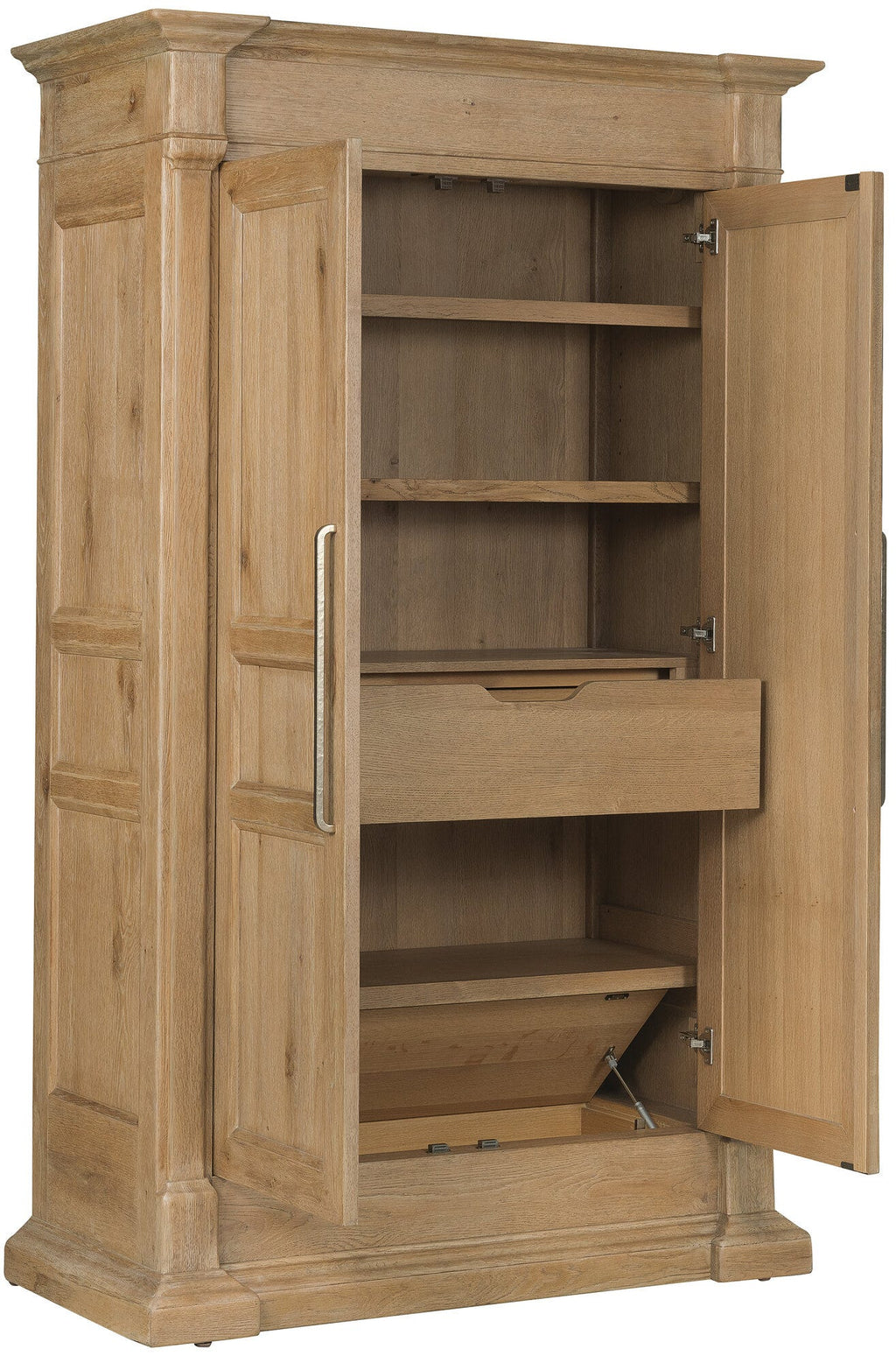 Driftwood Wardrobe Open Silo Image