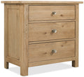 Driftwood Three-Drawer Nightstand