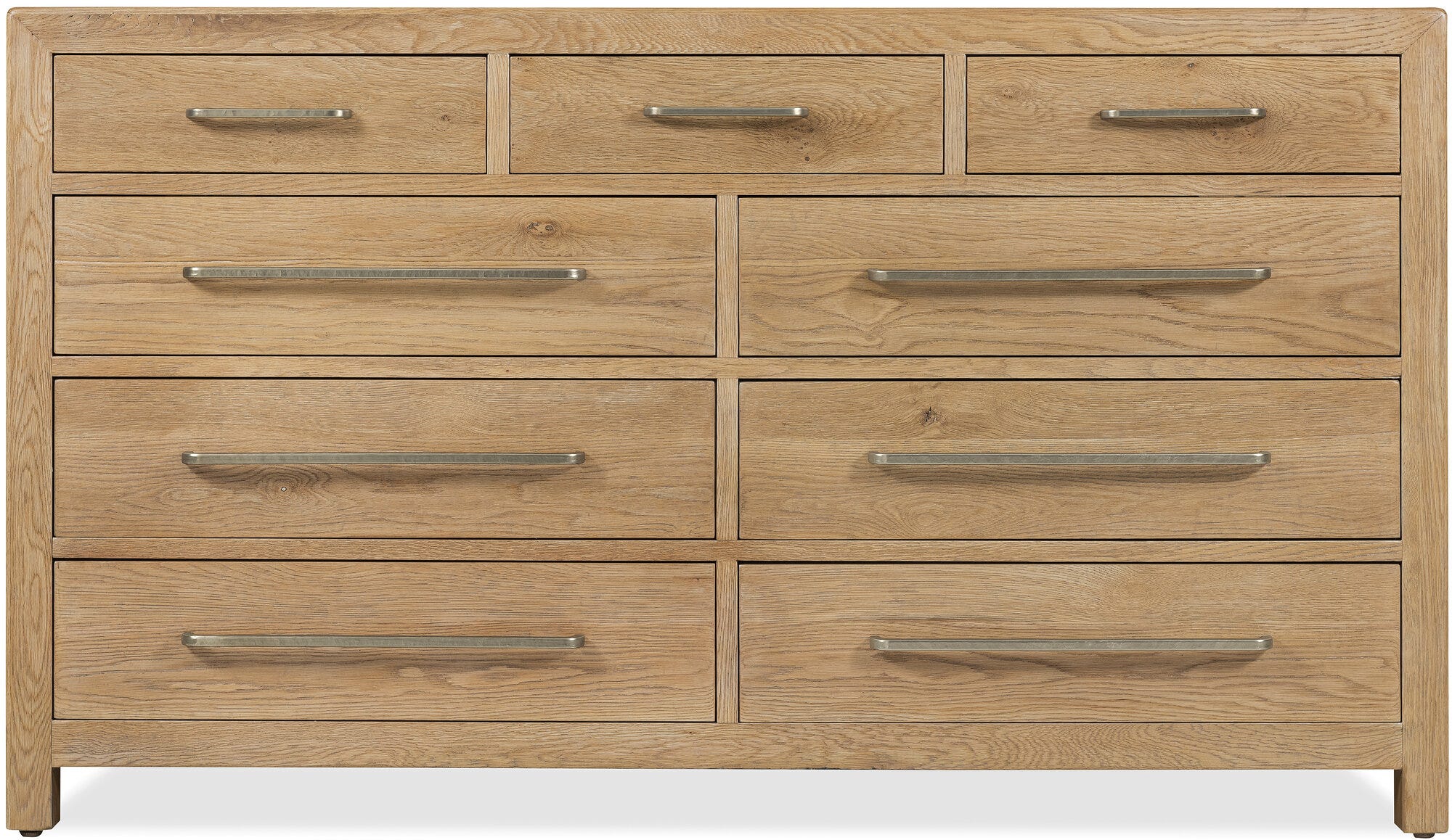 Driftwood Nine-Drawer Dresser Straight Silo Image