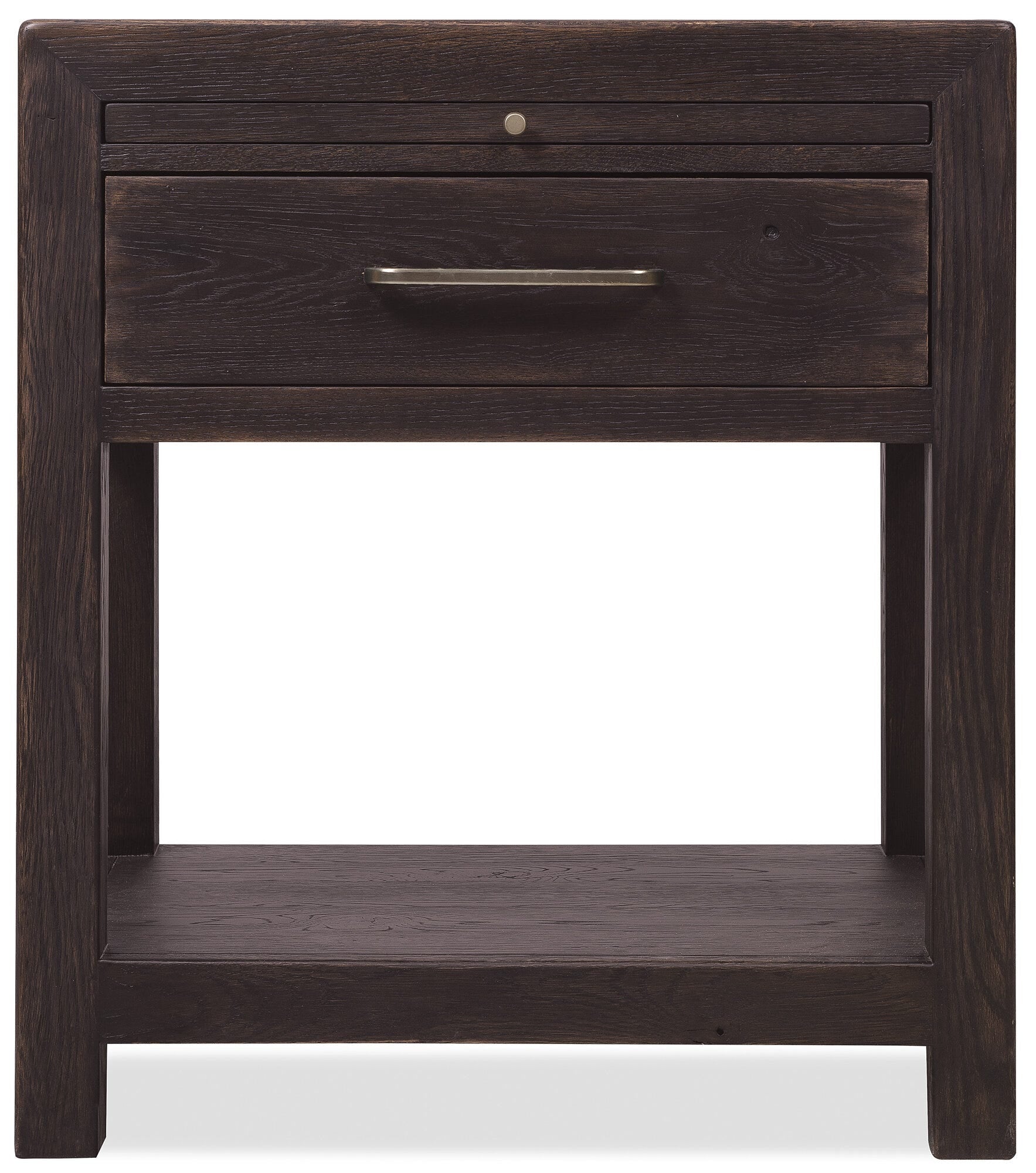 Driftwood One-Drawer Nightstand Silo Image 2