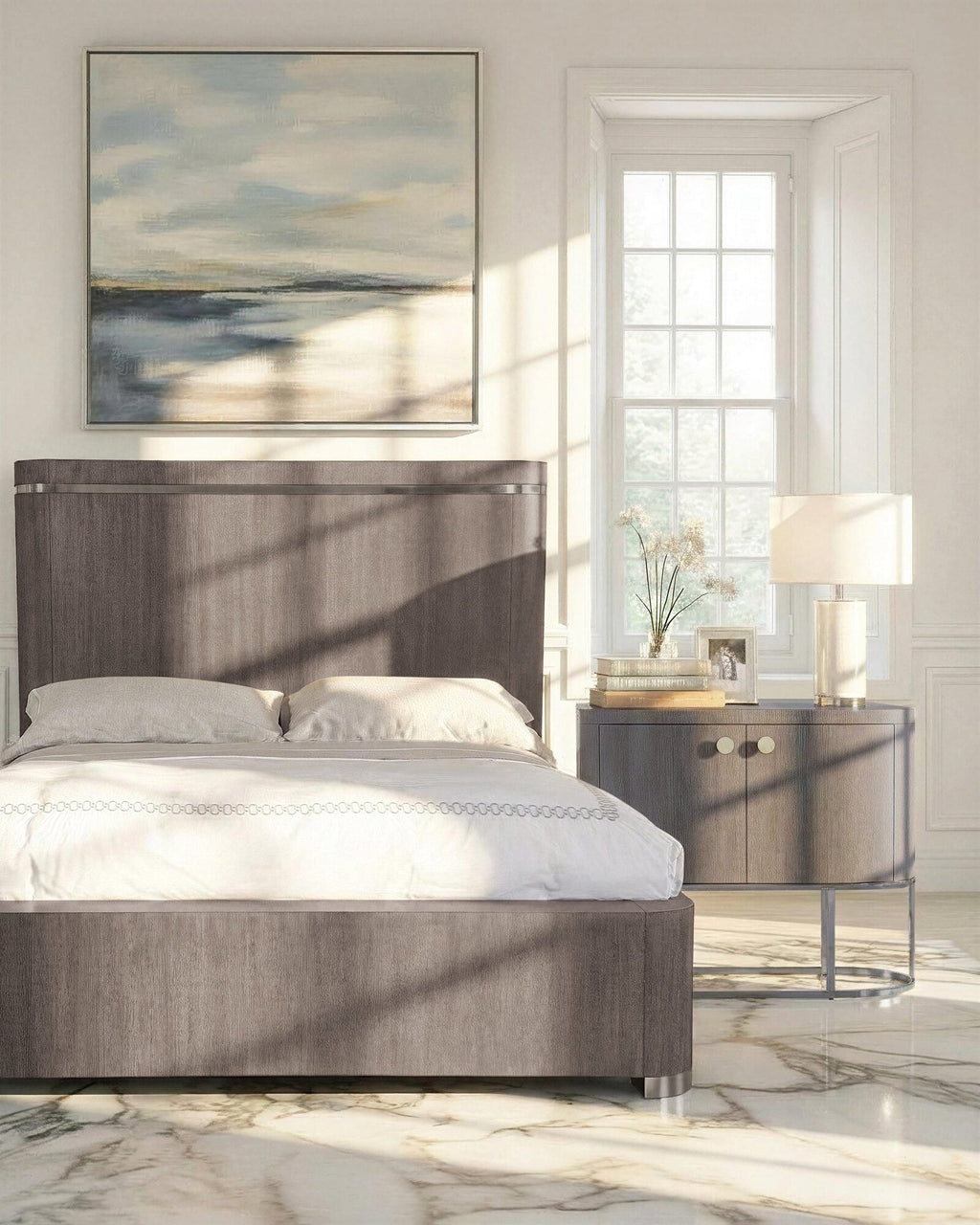 Modern Mood Oval Nightstand