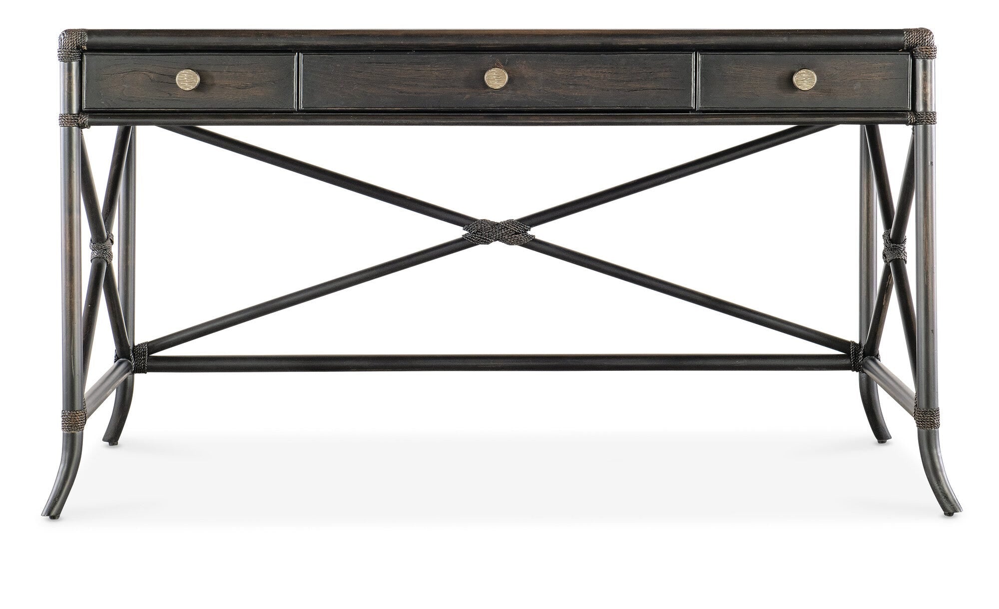 Retreat Pole Rattan Writing Desk