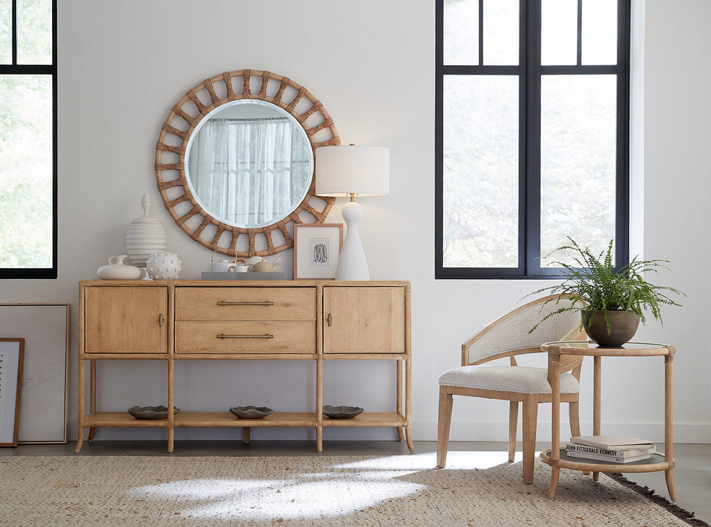Retreat Raffia End Table
