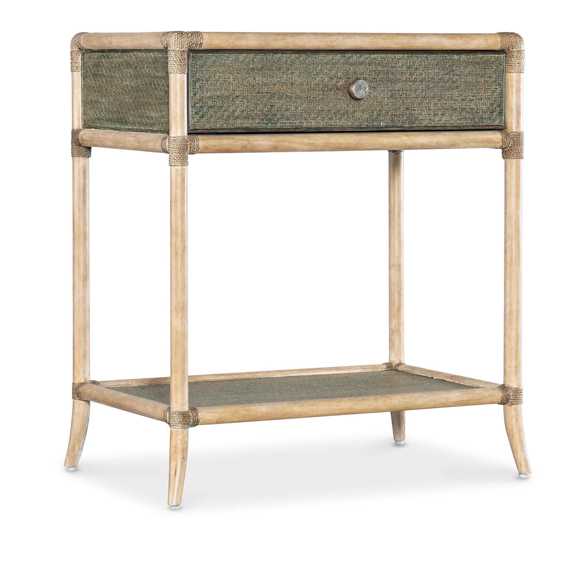 Retreat Pole Rattan Bedside Table Silo Image