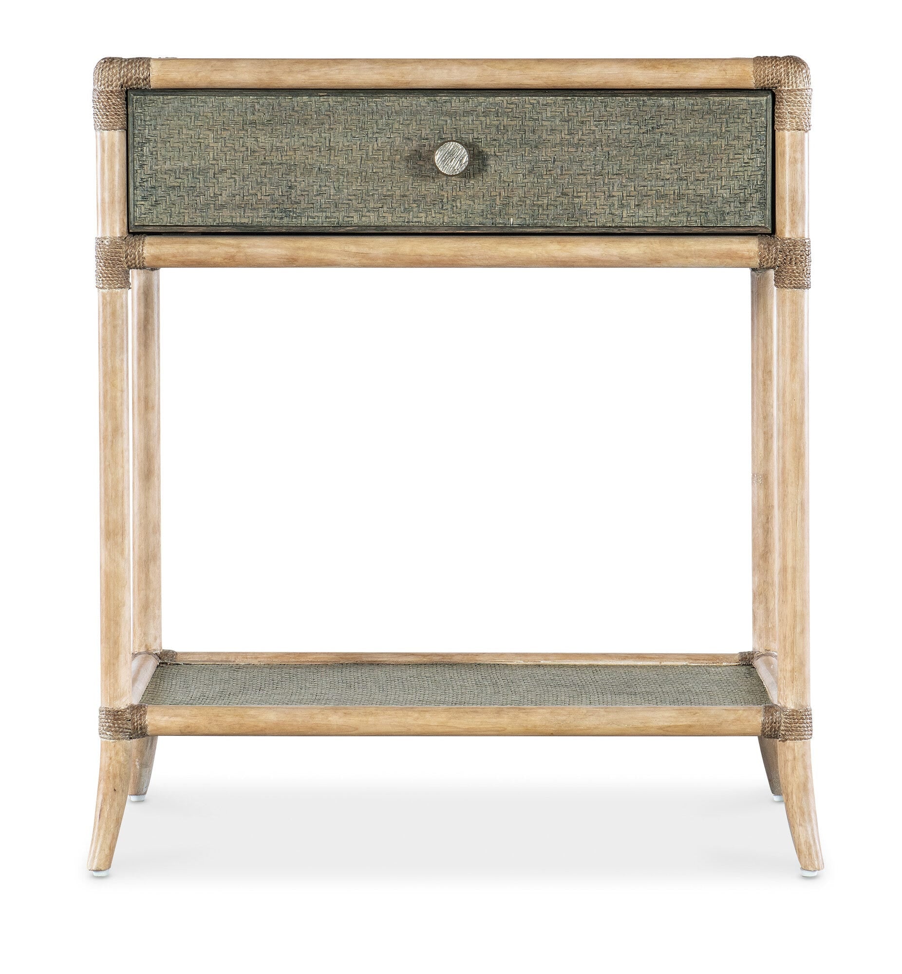 Retreat Pole Rattan Bedside Table Straight Silo Image