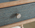 Retreat Pole Rattan Bedside Table Detail Image