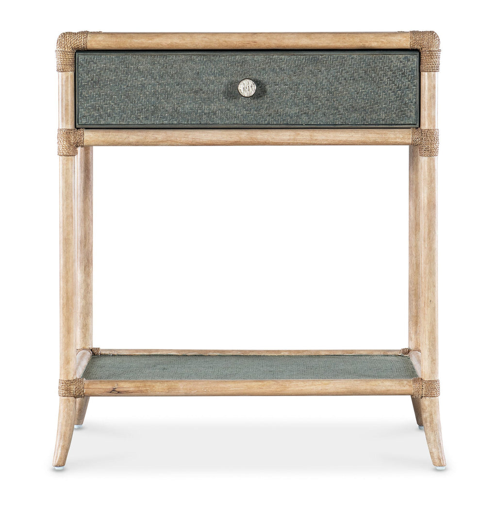 Retreat Pole Rattan Bedside Table Straight Silo Image