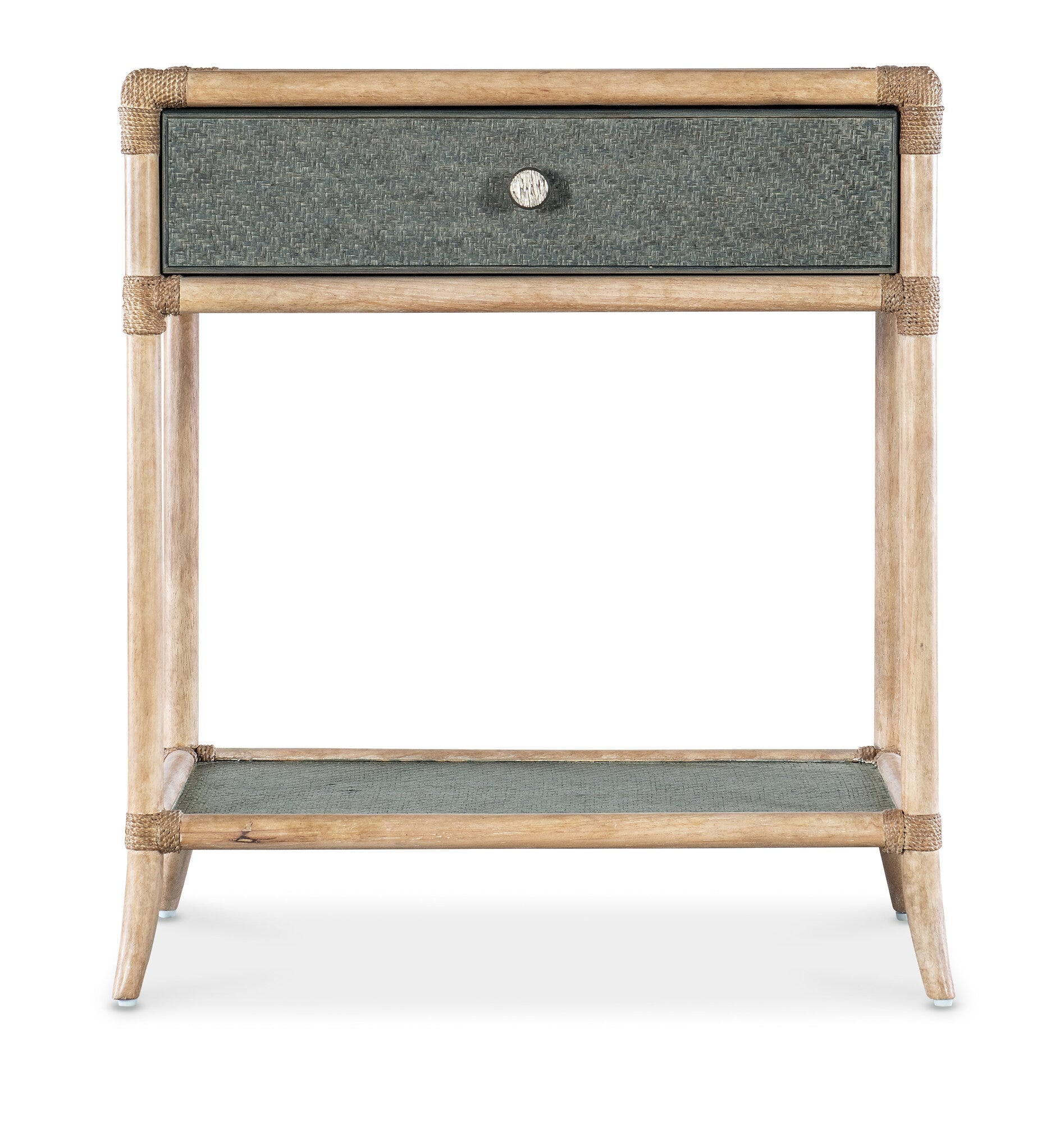 Retreat Pole Rattan Bedside Table Straight Silo Image
