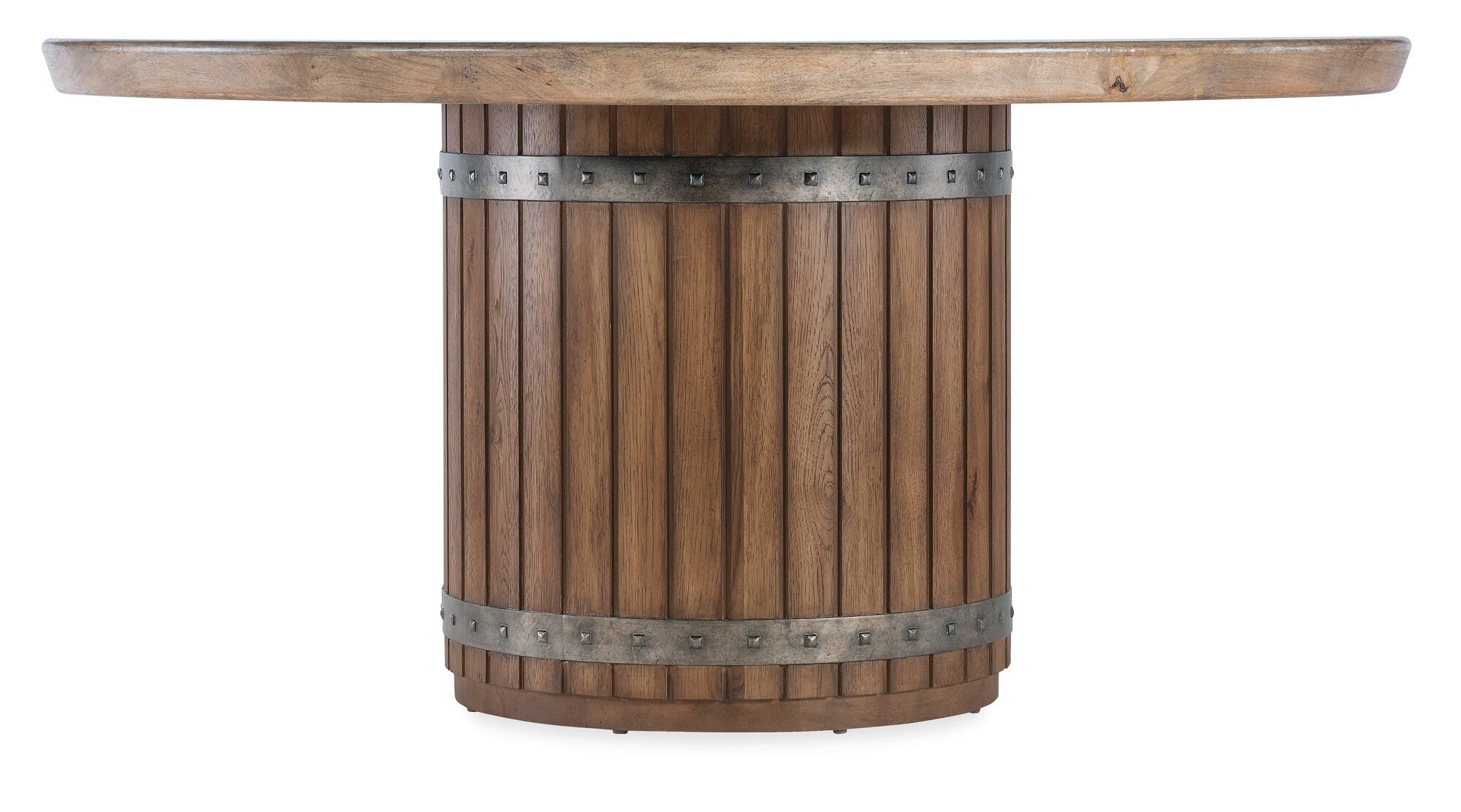 Vineyard Row Round Dining Table Silo Image