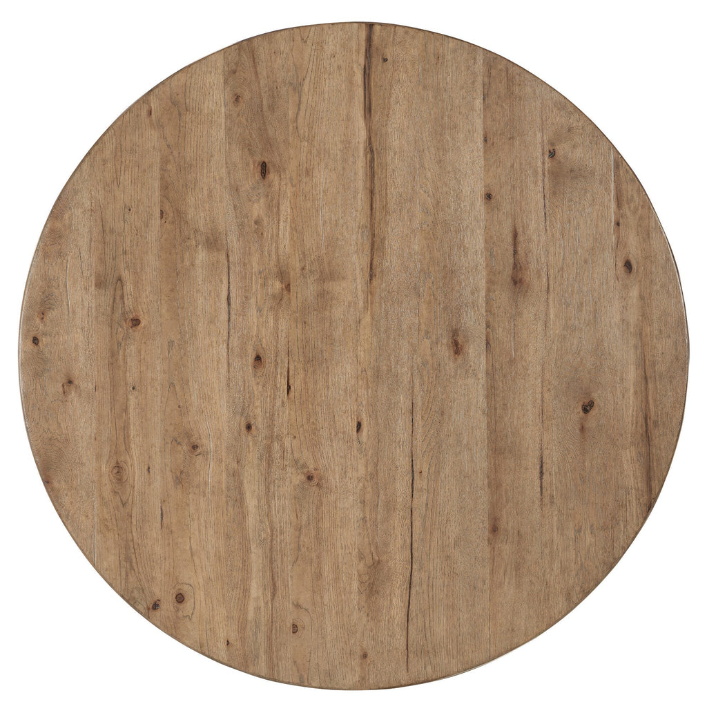 Vineyard Row Round Dining Table Top Image