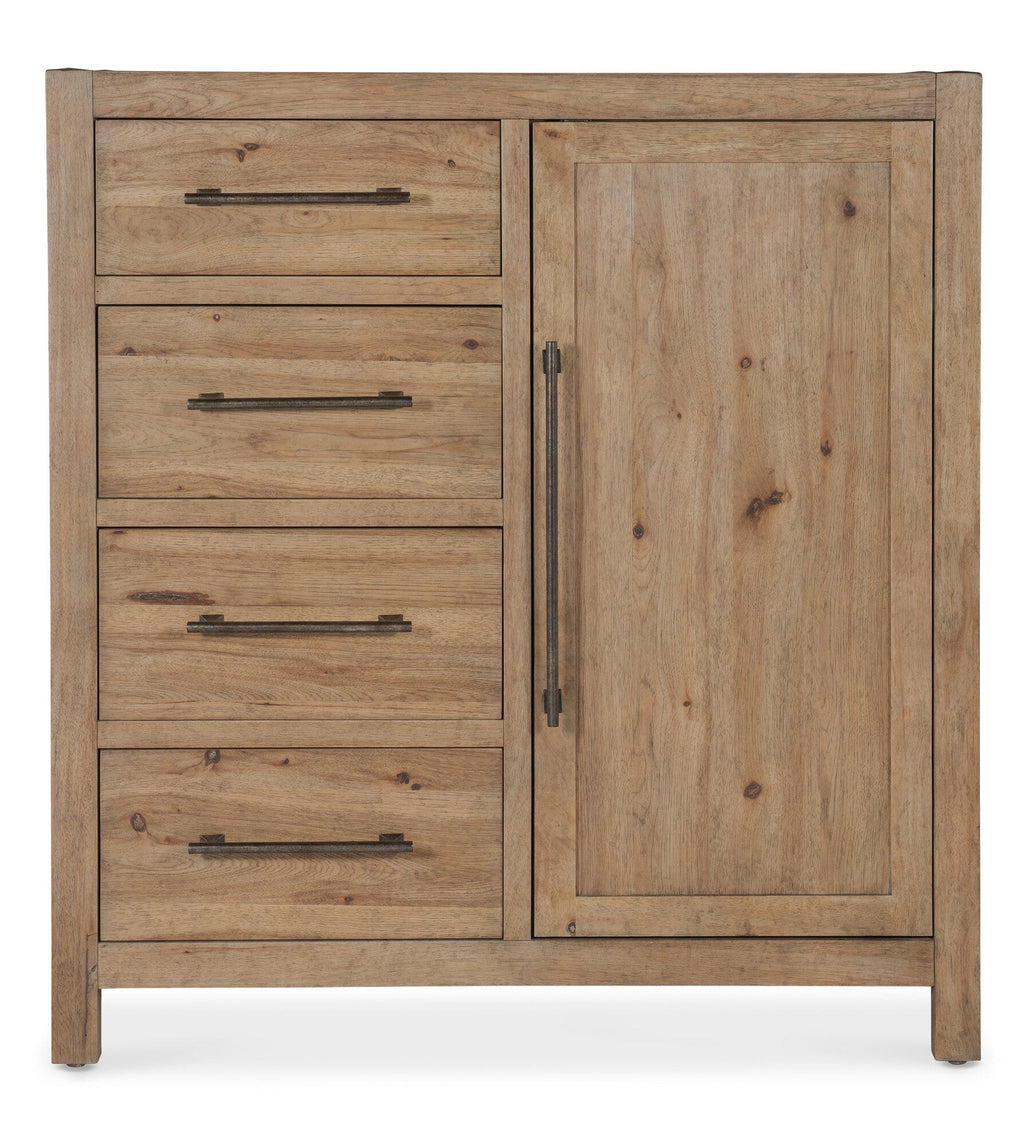 Vineyard Row Four-Drawer Door Chest Straight Image