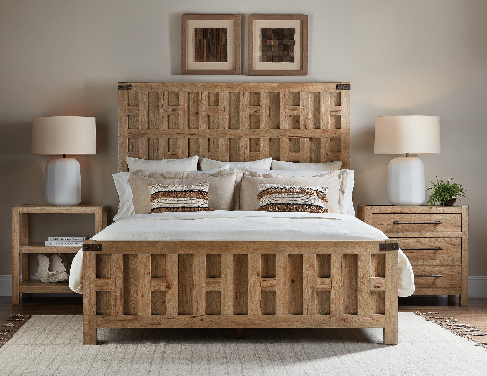 Vineyard Row Panel Beds