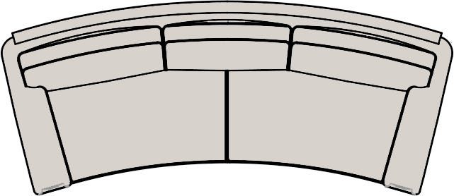 Melville Conversation Sofa