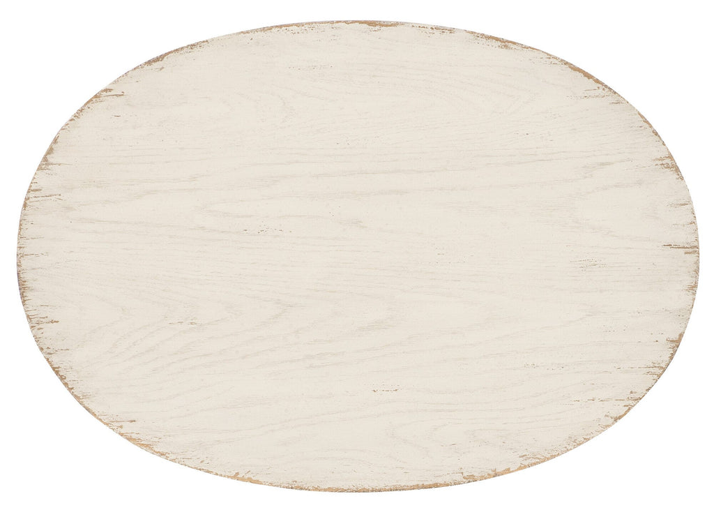 Americana One-Drawer Oval Nightstand