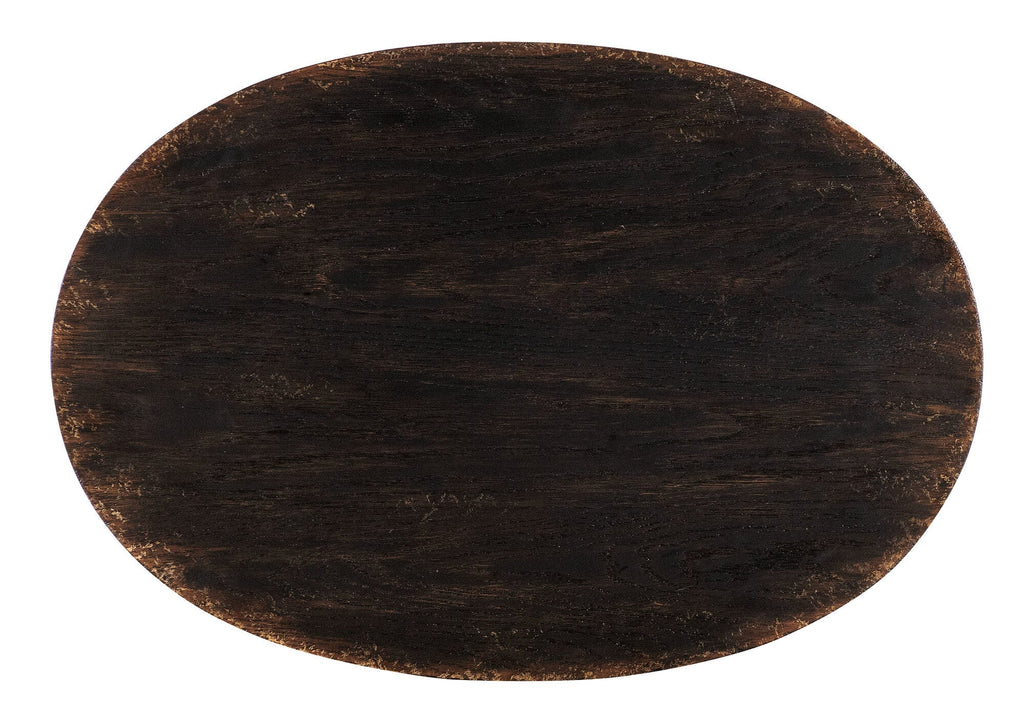 Americana One-Drawer Oval Nightstand Top Image