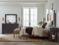 Americana One-Drawer Oval Nightstand Room Image 1