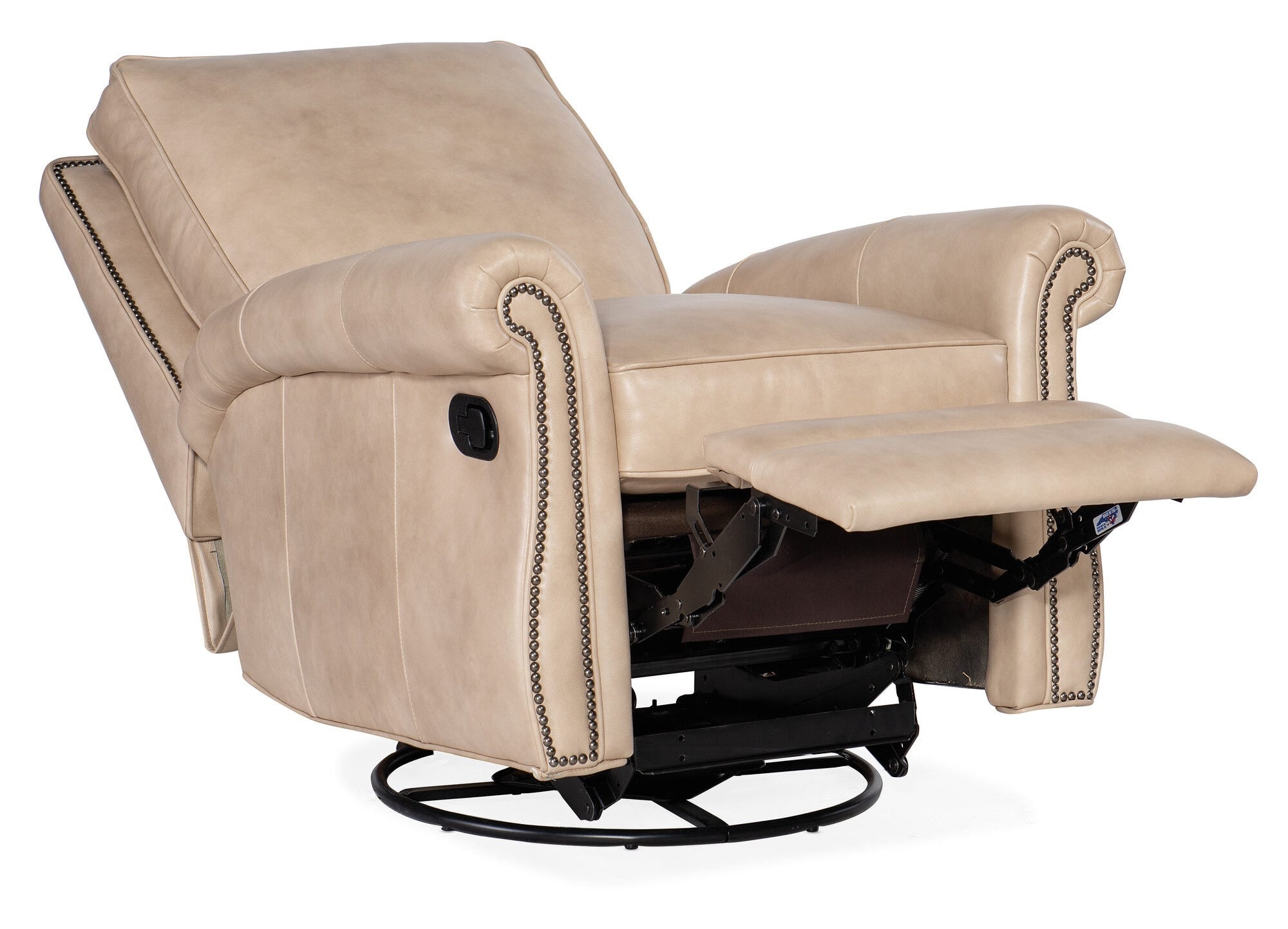 Reddish Wall-Hugger Recliner