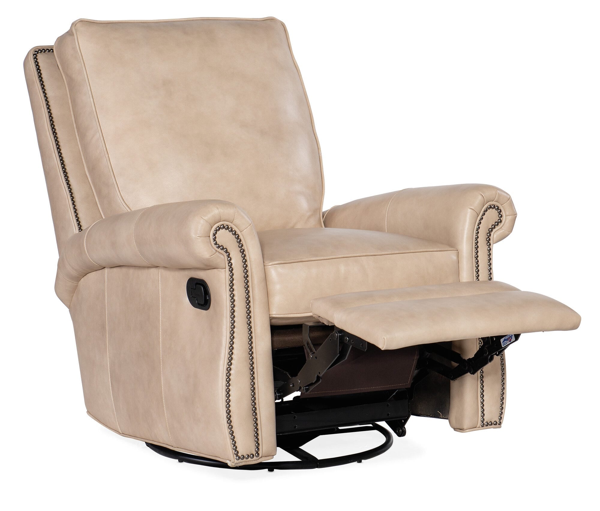 Reddish Wall-Hugger Recliner