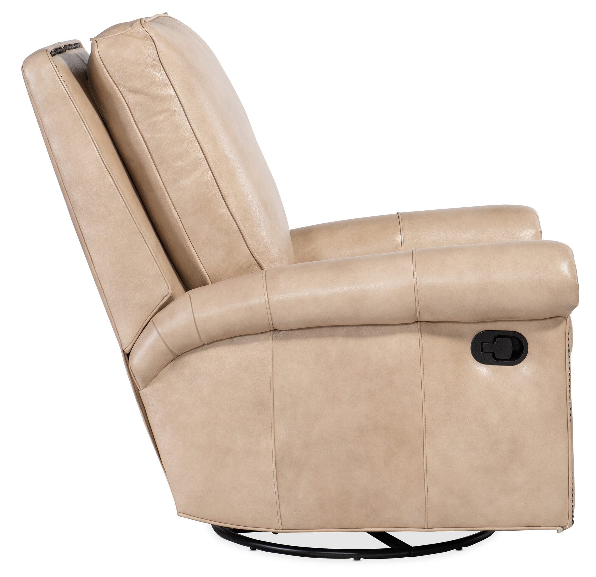Reddish Wall-Hugger Recliner