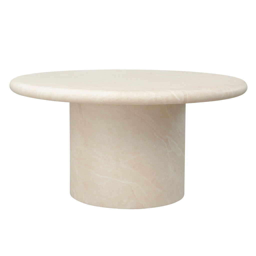 Travertino Round 60" Dining Table Silo Image