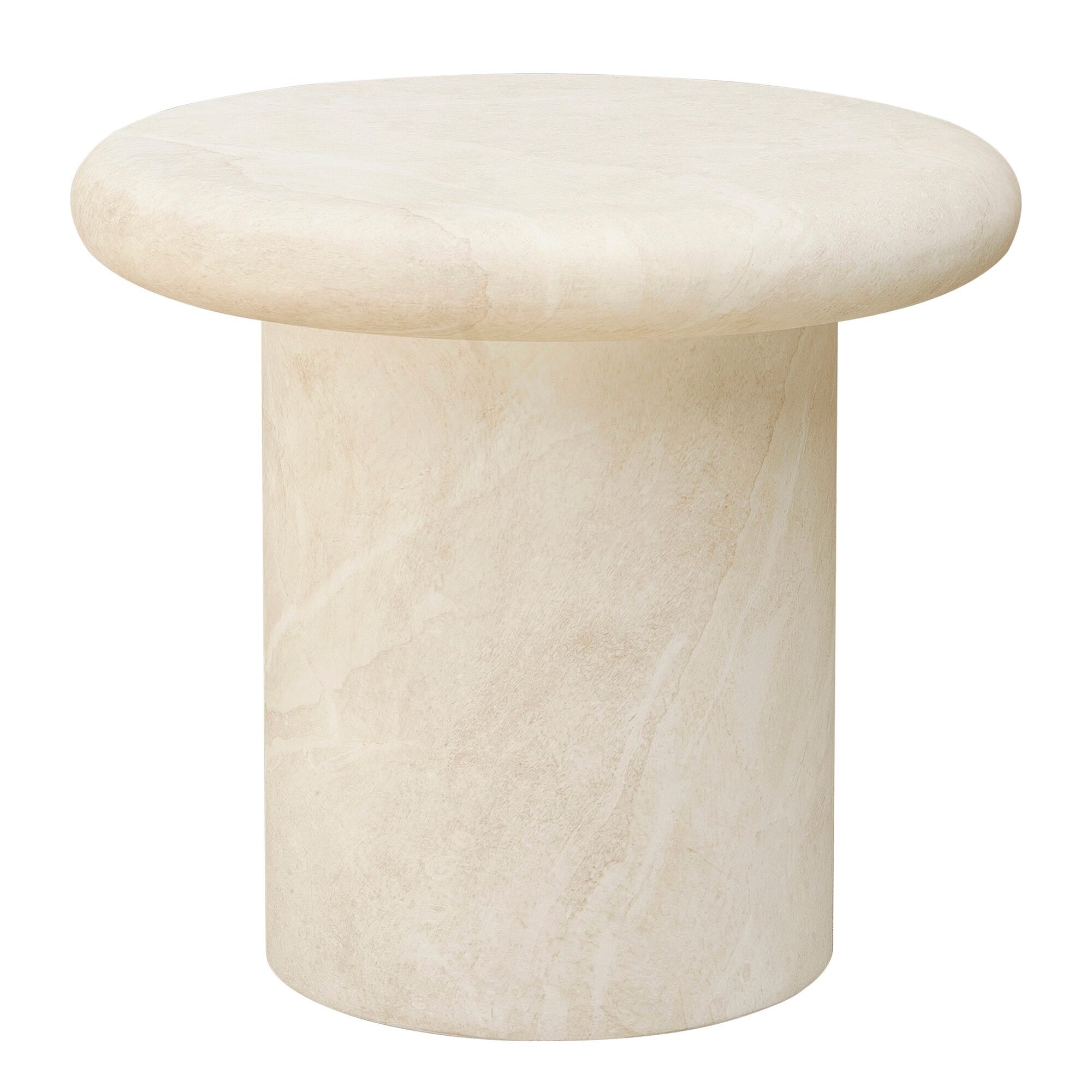 Travertino End Table