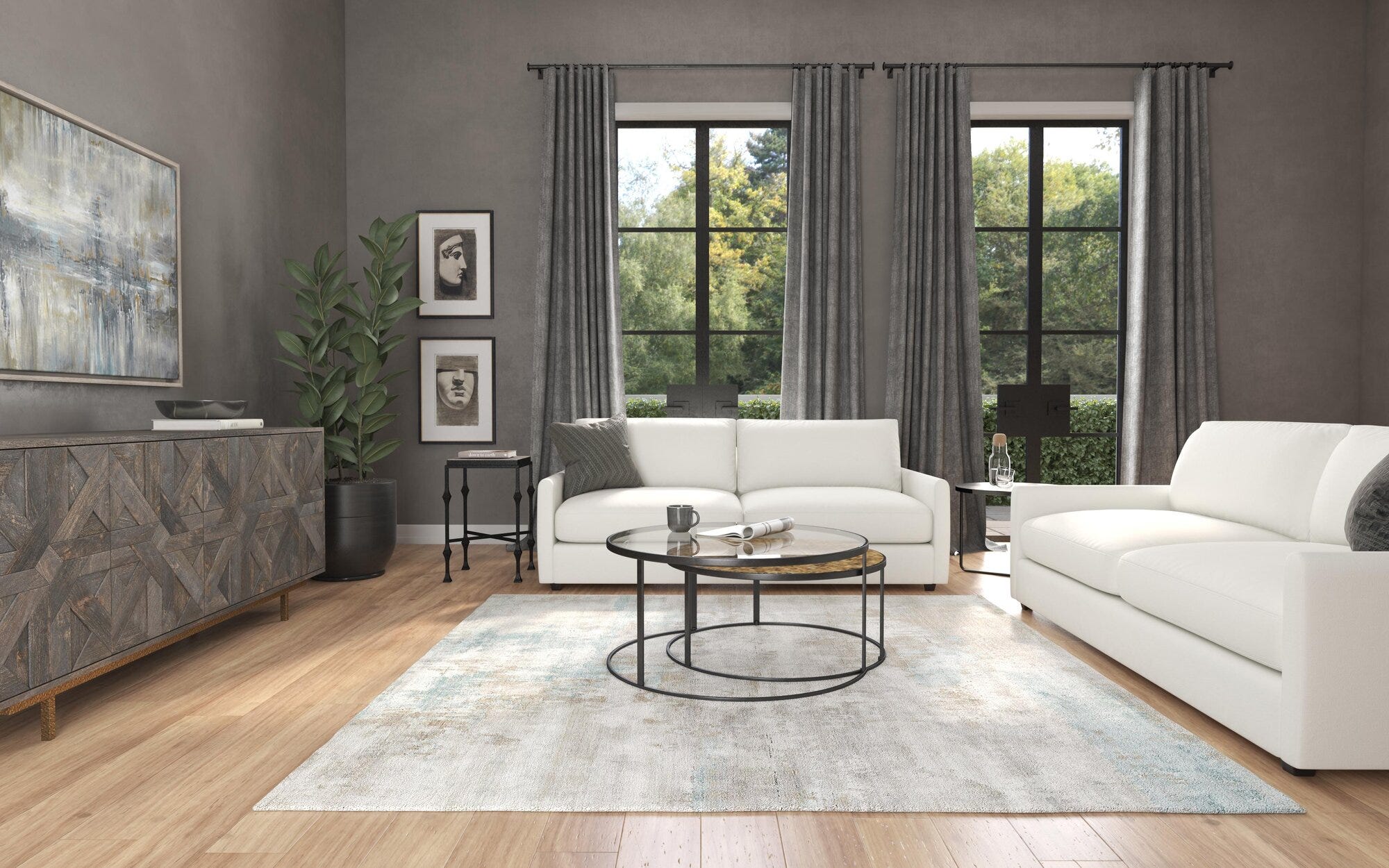 Commerce & Market Layers Credenza Room Image 2