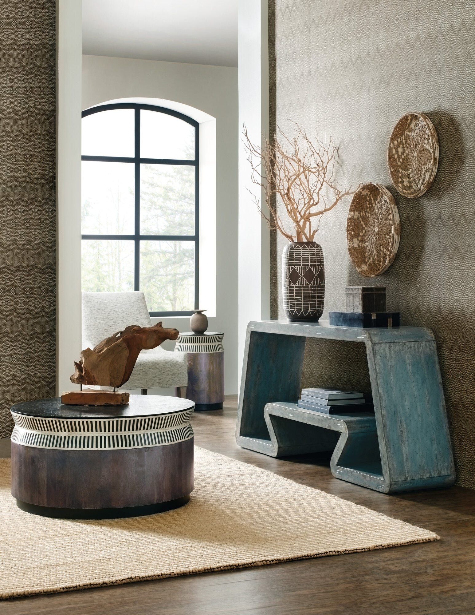 Commerce & Market Jacobs Ladder End Table