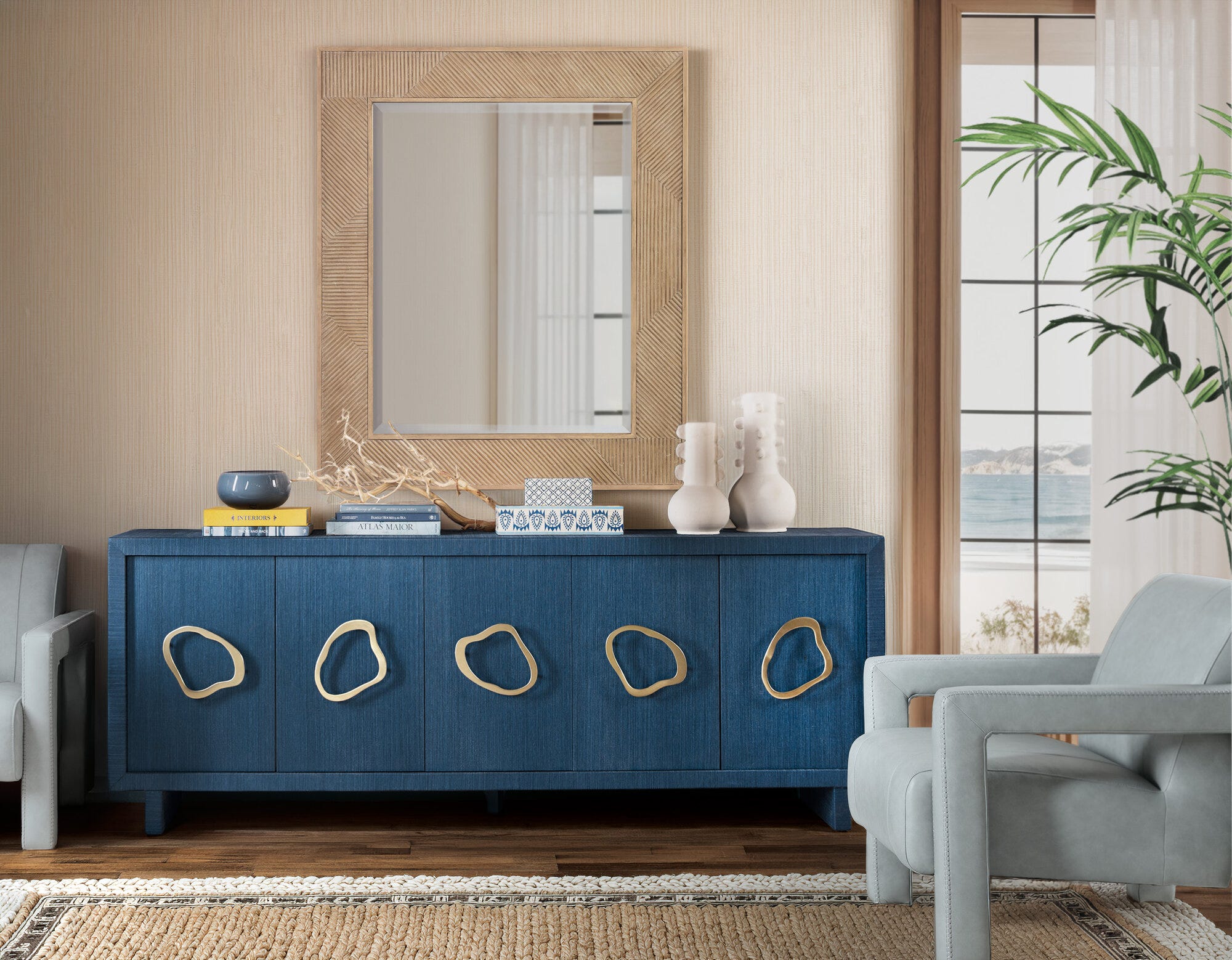 Commerce and Market Paige Five-Door Credenza