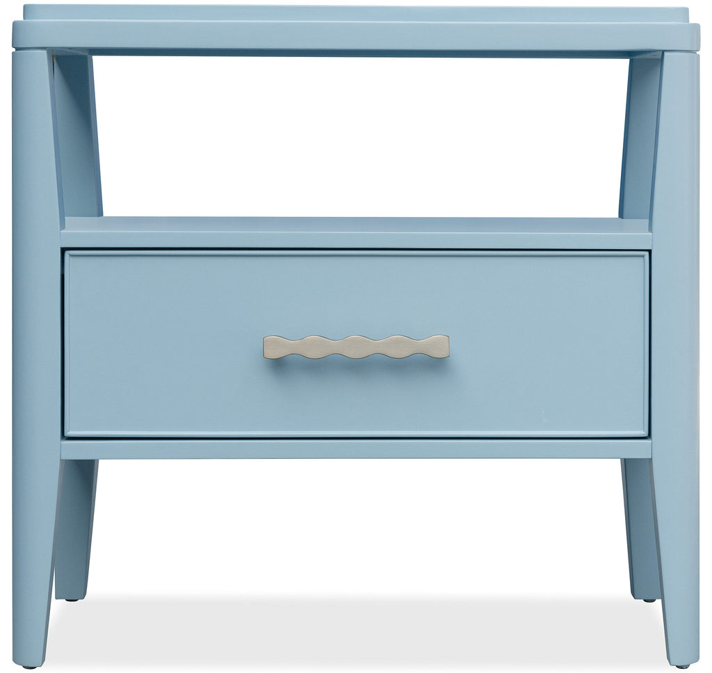 Commerce and Market Sola One-Drawer Nightstand Straight Silo Image