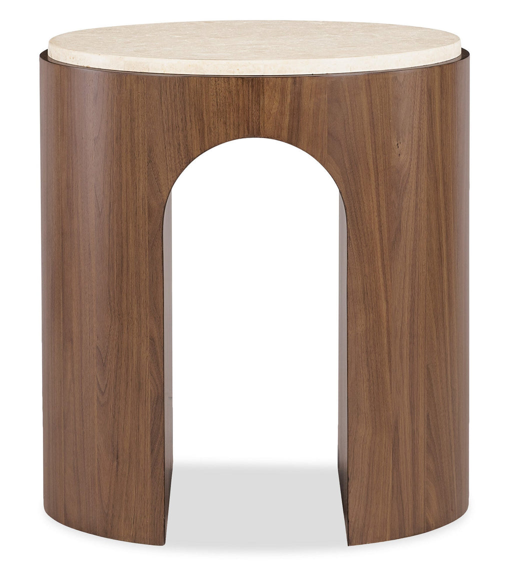 Eleana Round End Table Silo Image 2