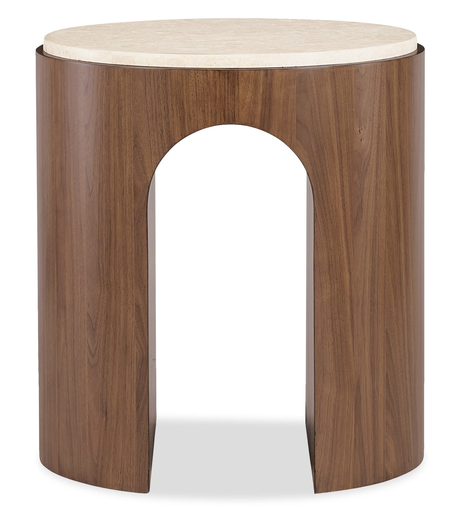 Eleana Round End Table Silo Image 2