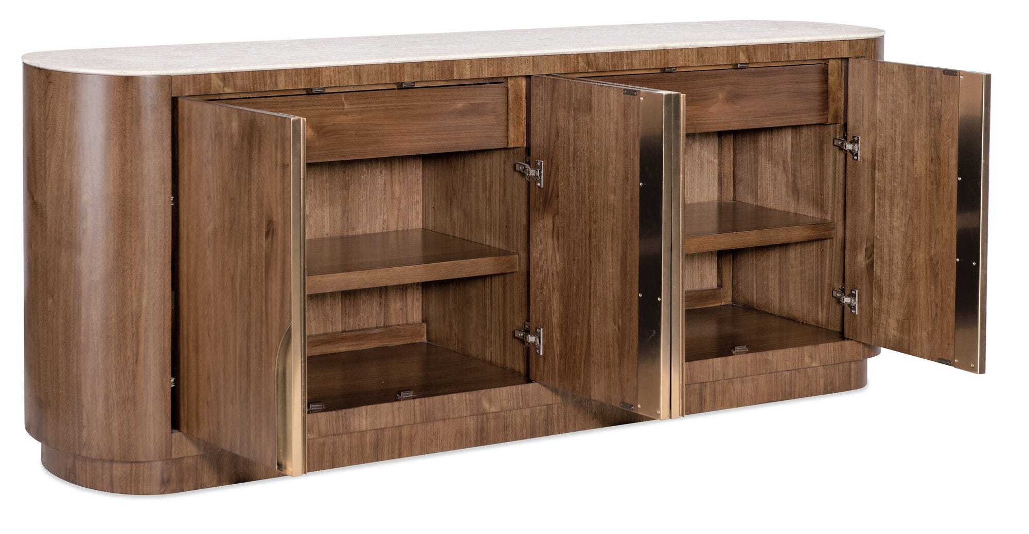 Eleana Credenza Open Silo Image