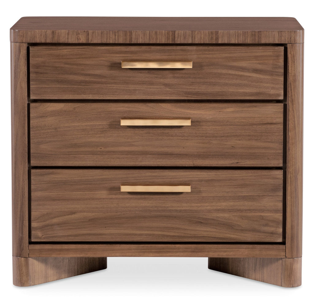 Eleana Three Drawer Nightstand
