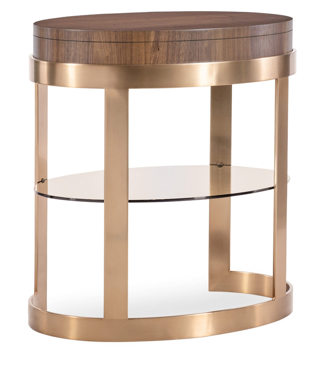 Eleana Oval Nightstand Back Silo Image