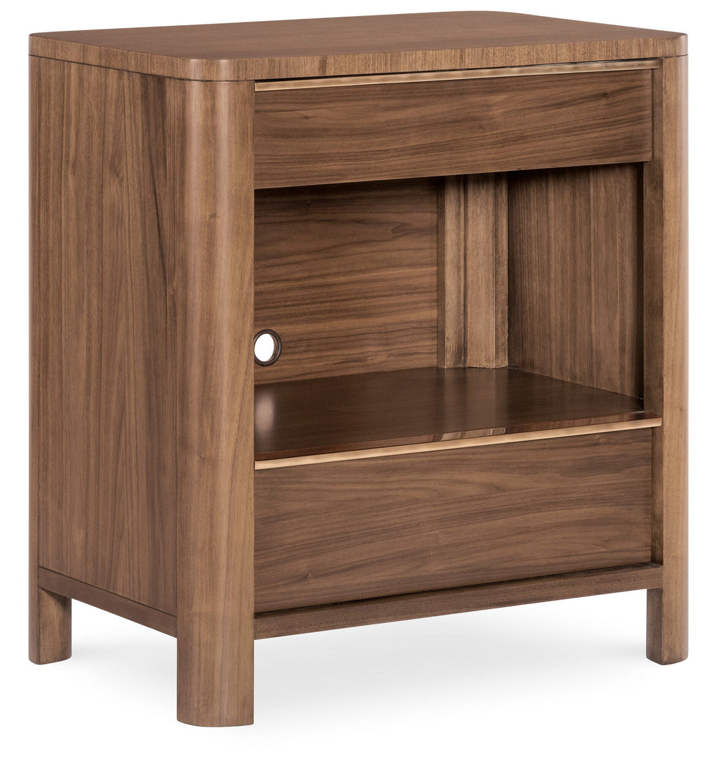 Eleana Two Drawer Nightstand Silo Image